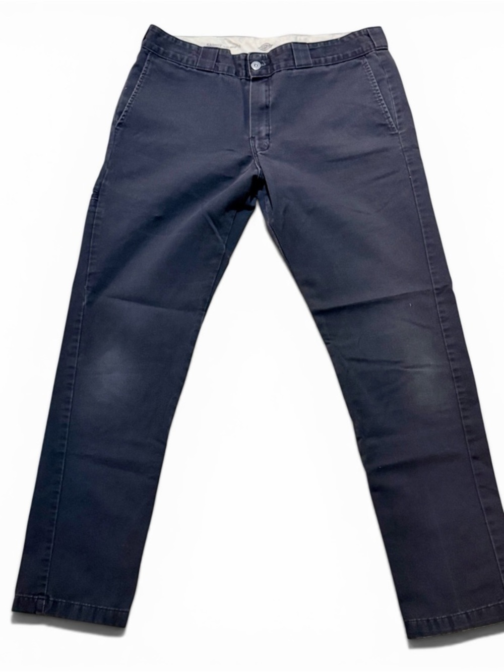 Dickies Skinny Straight Fit Navy Men’s Trousers Size 36x32